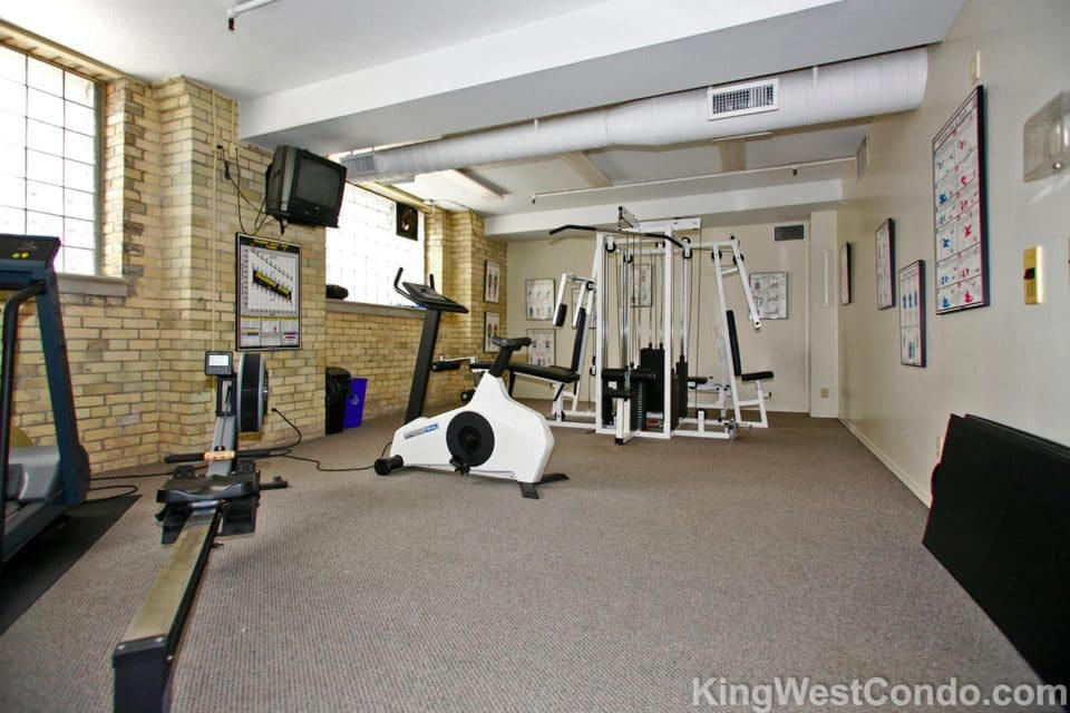 781 King St W Gothan Lofts Lofts - Gym - KingWestCondo.com